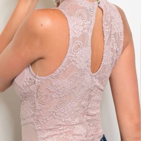 LAST1️⃣//BODYSUIT: SEXY LAVENDER MESH - Picture 4 of 10